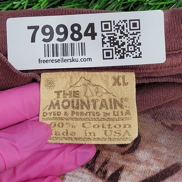 Vintage 1997 Native-American Shirt XL 25x31 Red Dreamcatcher - Picture 6 of 13